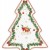Плато елха 21х26см Magie De Noel